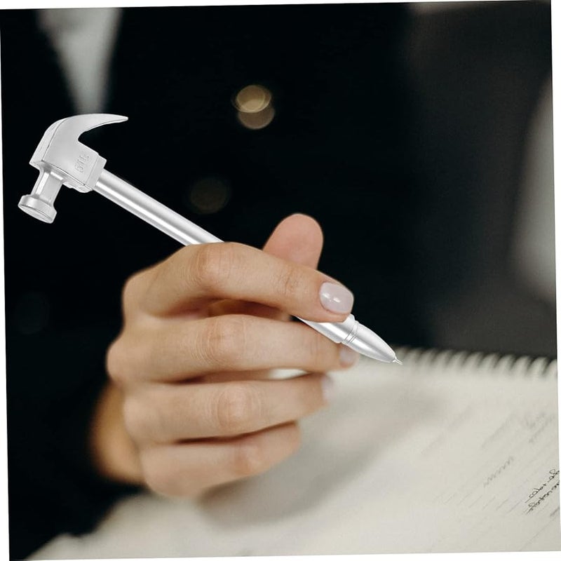 12Pcs Hammer Shaped Gel Pens Novelty Writing Supplies For Students Party Favors - Image 3